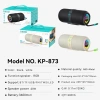 873 Outdoor wireless Bluetooth speaker, portable shoulder strap, card insert, large button subwoofer, LED color light, TWS details Picture